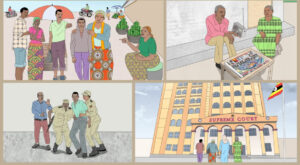 Illustrations © 2025 Dianah Lala Bwengye for Human Rights Watch